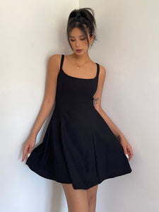 Tie Back Skater Dress [4 Colours]