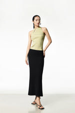 Load image into Gallery viewer, Maxi Stretch Skirt in Black
