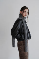 Load image into Gallery viewer, Korean Banding Vegan Leather Jacket [2 Colours]
