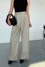 Load image into Gallery viewer, Classic Wide Leg Long Hook Trousers [2 Colours]
