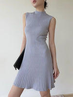 Load image into Gallery viewer, Sleeveless Ribbed Mid Dress [2 Colours]
