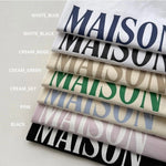 Load image into Gallery viewer, Korean Maison Graphic Tee [7 Colours]
