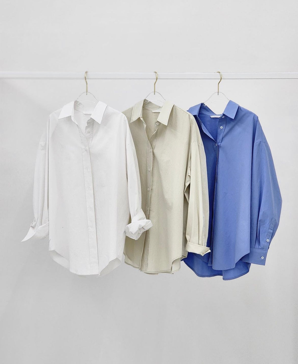 Korean Lemage 2-Way Oversized Shirt [2 Colours]