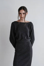 Load image into Gallery viewer, Korean Slit Knit Dress [3 Colours]

