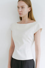 Load image into Gallery viewer, Korean Rumi Tailored Top [2 Colours]
