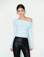 Load image into Gallery viewer, Off Shoulder Shirring Top [3 Colours]
