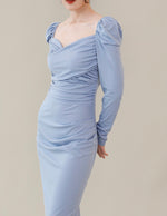 Load image into Gallery viewer, Sweetheart Shirring Maxi Dress [3 Colours]
