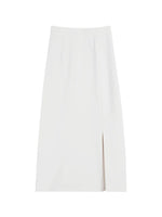 Load image into Gallery viewer, H-Line Slit Skirt in White

