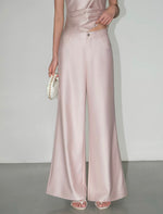 Load image into Gallery viewer, Gathered Peplum Cami // Mini Skirt // Trouses Set [2 Colours]
