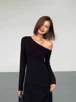 Load image into Gallery viewer, Toga Long Sleeve Dress [2 Colours]
