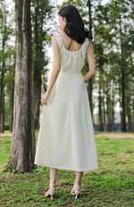 Load image into Gallery viewer, Gathered Sleeveless Pocket Dress [2 Colours]
