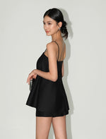 Load image into Gallery viewer, Satin Flare Cami Top // Tailored Shorts [2 Colours]
