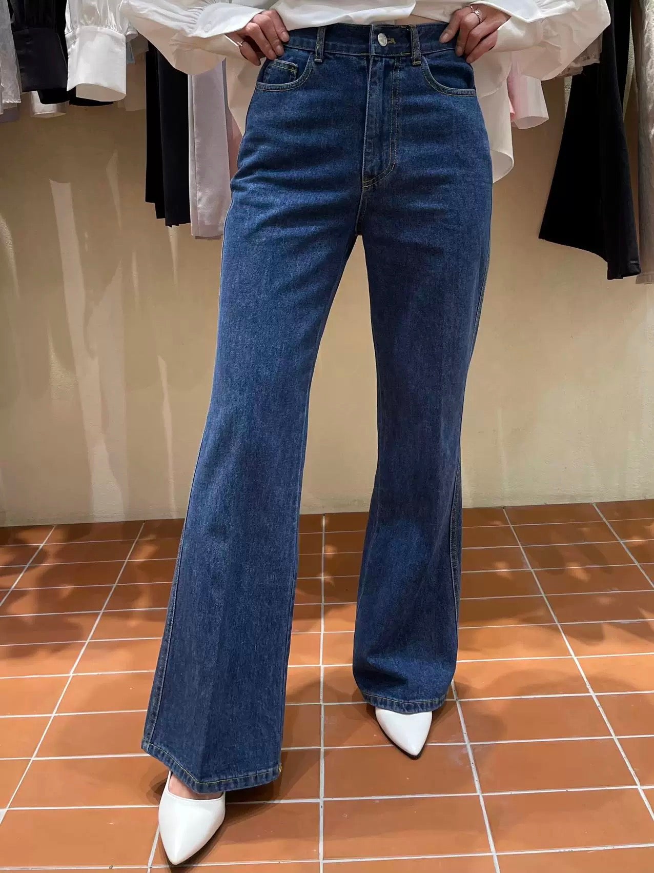 Korean Wide Leg Jeans [2 Colours]