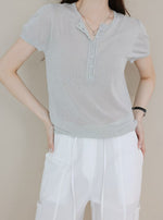Load image into Gallery viewer, Korean Lami Knit Top [3 Colours]
