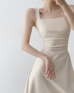 Load image into Gallery viewer, Side Gathered Flare Midi Dress [5 Colours]
