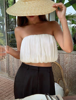 Load image into Gallery viewer, 2-Way Satin Detachable Bustier Top [2 Colours]
