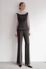 Load image into Gallery viewer, Korean Bilte Tailored Stretch Trousers [2 Colours]
