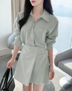 Load image into Gallery viewer, Korean Billie Tencel Blend Shirt Dress [2 Colours]
