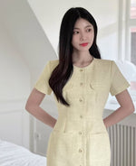 Load image into Gallery viewer, [Ready to Ship] Korean Light Tweed Dress [2 Colours]
