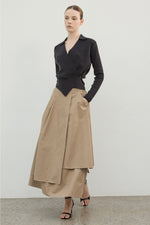 Load image into Gallery viewer, Korean Collar Wrap Knit Cardigan [3 Colours]
