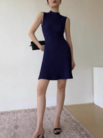 Load image into Gallery viewer, Sleeveless Ribbed Mid Dress [2 Colours]
