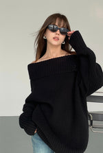 Load image into Gallery viewer, 2- Way Woolly Knit Dress Sweater [2 Colours]
