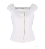 Load image into Gallery viewer, Korean Silon Linen Blend Vest Top [2 Colours]
