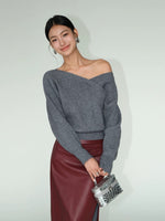 Load image into Gallery viewer, Multi-Way Off Shoulder Sweater [3 Colours]
