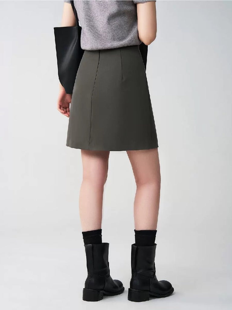 Tailored Mini Skirt [3 Colours]