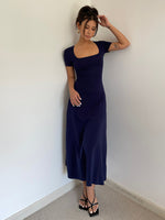 Load image into Gallery viewer, Short Sleeve Flare Maxi Dress [3 Colours]
