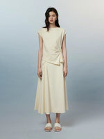 Load image into Gallery viewer, Pintuck Top // Midi Skirt Set [2 Colours]
