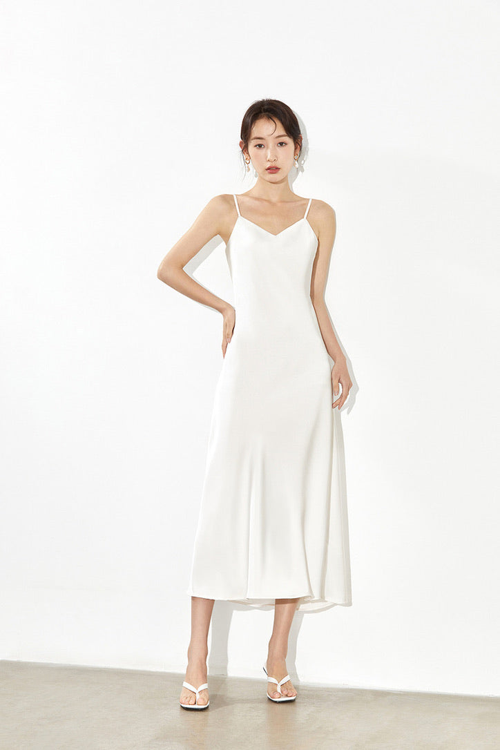 V Cami Slip Dress [3 Colours]