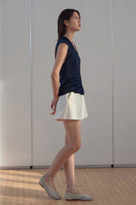 Load image into Gallery viewer, Korean Tencel Vest Top + Neck Tie [4 Colours]
