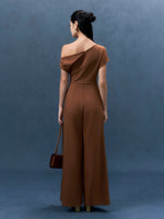 Load image into Gallery viewer, Toga Pocket Maxi Jumpsuit in Brown
