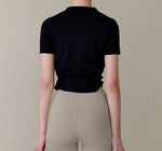 Load image into Gallery viewer, Polo Wrap Top [3 Colours]
