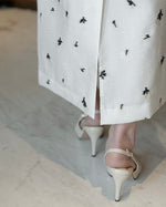 Load image into Gallery viewer, Korean Floral H-Line Skirt [2 Colours]
