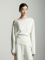 Load image into Gallery viewer, Toga Knit Sweater in White
