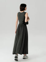 Load image into Gallery viewer, Tank Stretch Maxi Dress in Grey
