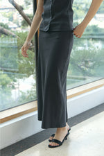 Load image into Gallery viewer, Korean Twin Cotton Stretch Skirt [2 Colours]
