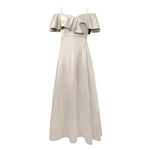 Load image into Gallery viewer, Ruffle Cami Maxi Dress in Champagne
