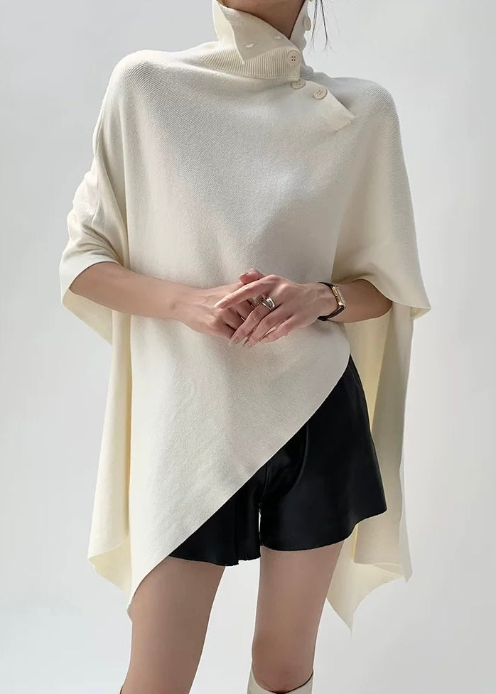 Drape Poncho Top [2 Colours]