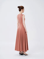 Load image into Gallery viewer, Stretch Sleeveless Flare Maxi Dress [2 Colours]
