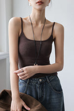 Load image into Gallery viewer, Padded Knit Camisole [5 Colours]
