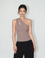 Load image into Gallery viewer, Toga Cutout Ribbed Top [3 Colours]
