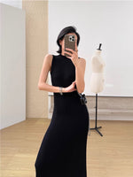 Load image into Gallery viewer, Sleeveless Ribbed Flare Maxi Dress [2 Colours]
