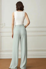 Load image into Gallery viewer, Silky Hook Trousers in Green

