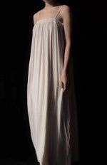 Load image into Gallery viewer, Tent Cami Maxi Dress in Cream
