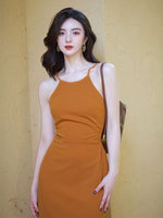 Load image into Gallery viewer, Cami Sheath Dress in Orange
