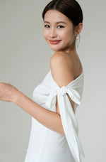 Load image into Gallery viewer, Toga Ribbon Drape Top [2 Colours]
