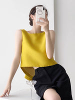 Load image into Gallery viewer, Camden Origami Top in Yellow
